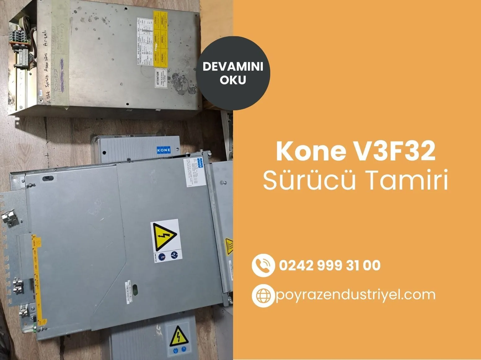 Kone V3f32 Sürücü Tamiri